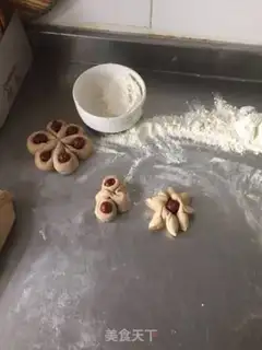 Make The date buns step 0