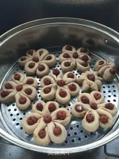 Make The date buns step 2