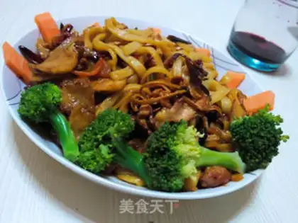 Make Squirt chicken silkball noodles step 14