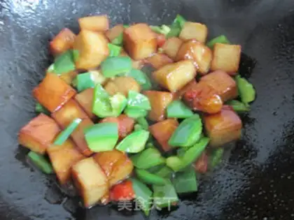 Make Pepper tofu step 6