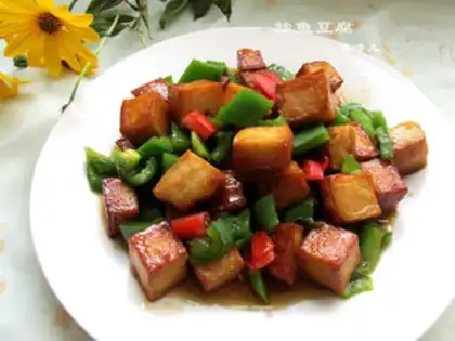 Make Pepper tofu step 7