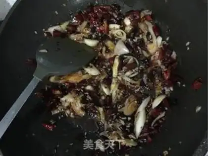 Make Spicy garter step 5