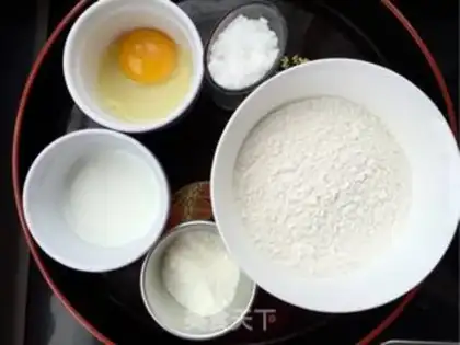 Make Milk crackers step 1