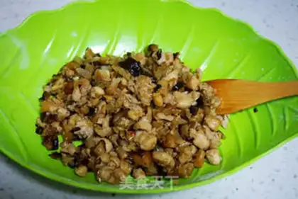 Make Black pepper chicken leg bread step 5