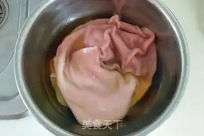 Make A red oil belly step 1