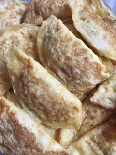 Make Egg dumplings step 6