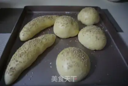 Make Black pepper chicken leg bread step 13