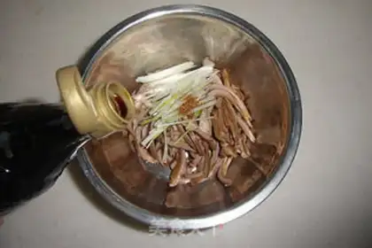 Make A red oil belly step 7