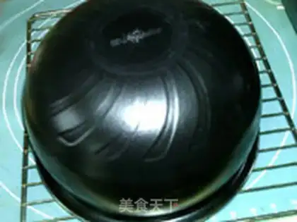 Make No oil, no water, no rice cake step 19