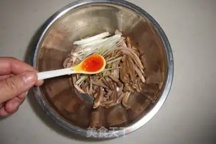 Make A red oil belly step 9