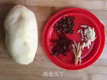 Make Sour potatoes step 0