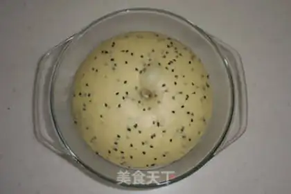Make Black sesame toast step 1