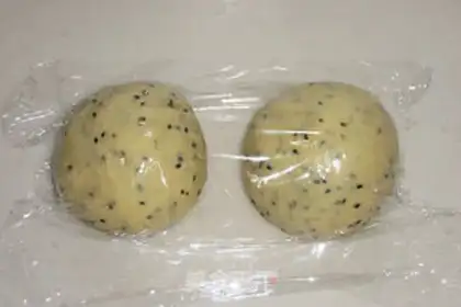Make Black sesame toast step 2
