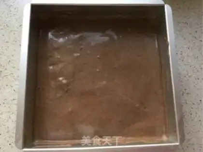 Make Chocolate mousse cake step 12