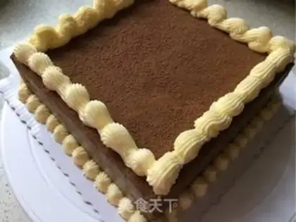 Make Chocolate mousse cake step 14
