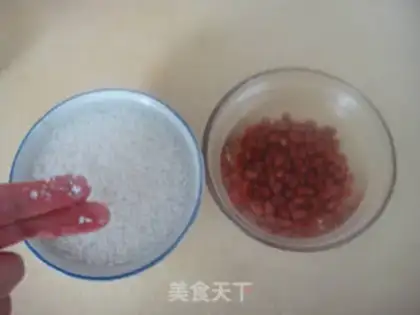 Make Pineapple cranberry rice step 0