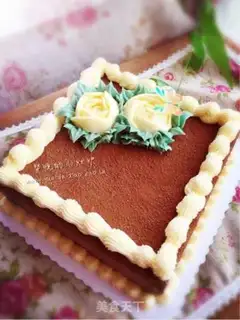 Make Chocolate mousse cake step 16