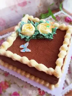 Make Chocolate mousse cake step 19