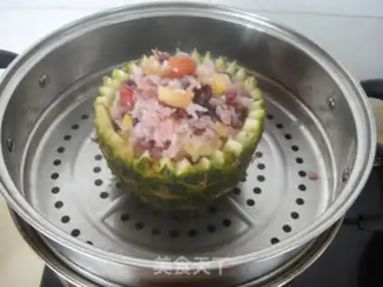 Make Pineapple cranberry rice step 6