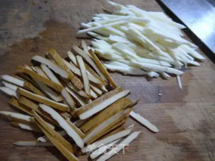 Make Vegetable waffles step 1