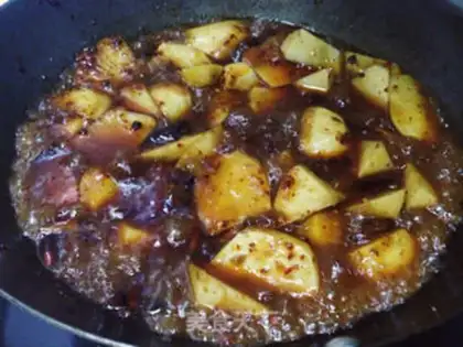 Make Spicy potatoes for chicken wings step 9