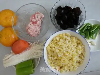 Make Orange shrimp two rice step 3