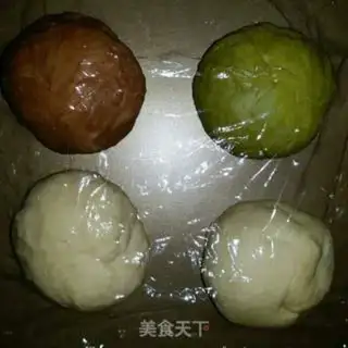 Make Three-colour double toast step 13
