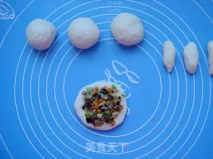 Make Little mushroom vegetable bread step 10