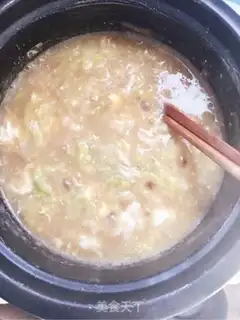 Make Soup with cabbage eggs step 2