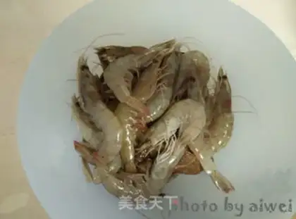 Make Garlic shrimp step 0
