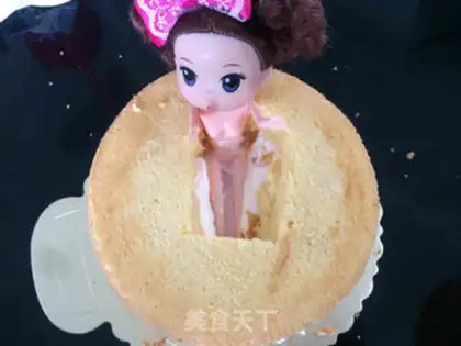 Make Princess Barbie step 16