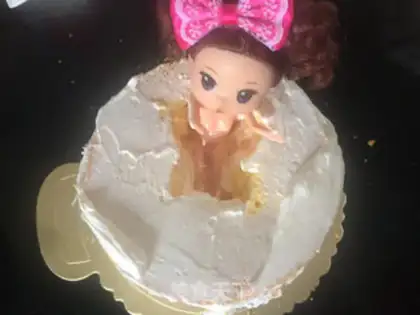 Make Princess Barbie step 17