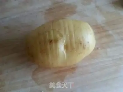 Make Sea salt baked potatoes step 1