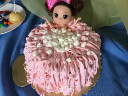 Make Princess Barbie step 20