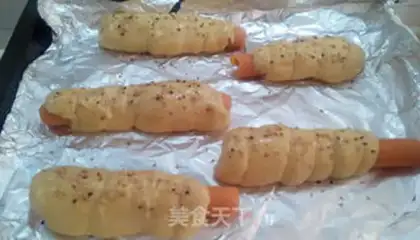 Make Hot dog roll step 8