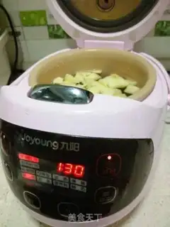 Make Apple and rice congee step 3