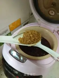 Make Apple and rice congee step 5