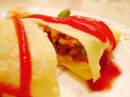 Make Egg bun step 11