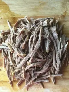 Make The cold-breeding hand tore the beef step 7