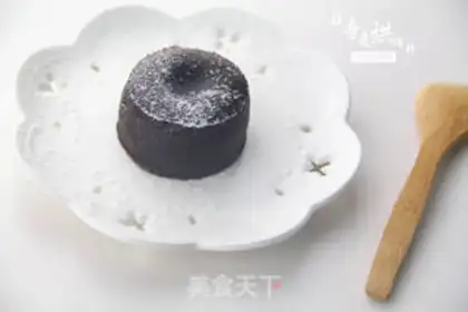 Make The lava cake step 11