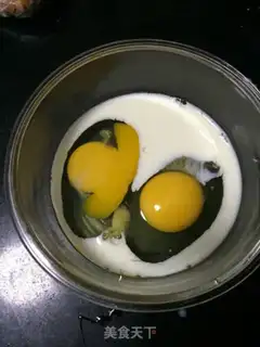 Make Cheese and eggs step 0