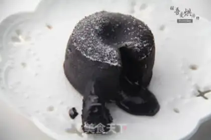 Make The lava cake step 12