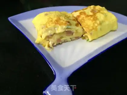 Make Cheese and eggs step 9