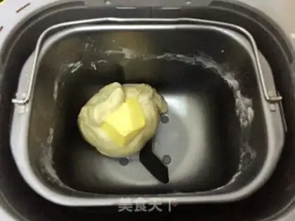 Make A meat-free ham cheese onion bag step 2