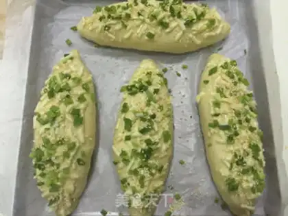 Make A meat-free ham cheese onion bag step 15