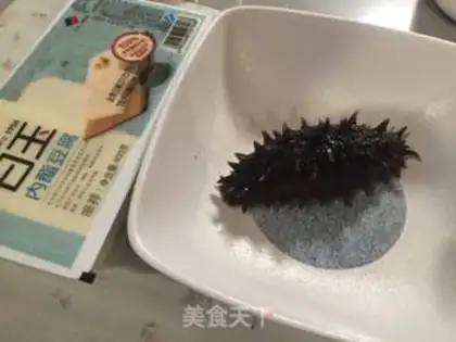 Make Sea cucumber tofu step 0