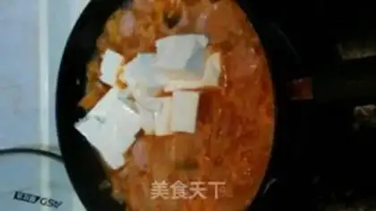 Make Pickle tofu soup step 4