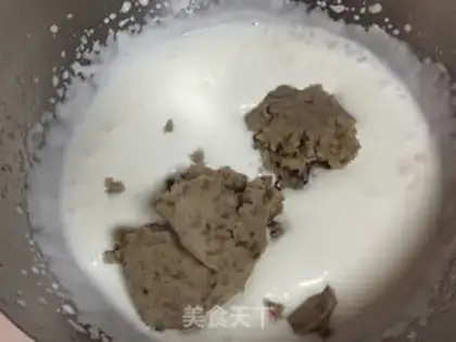 Make Chestnut cream roll step 15