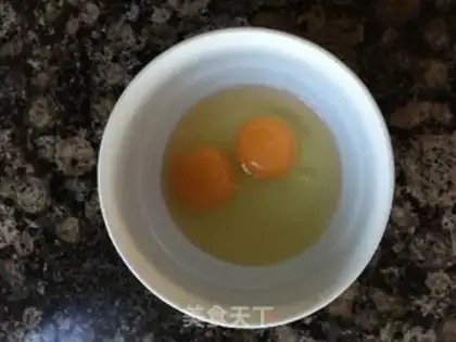 Make Microwave chicken cake step 1