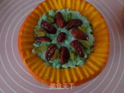 Make Gold melon rice step 7